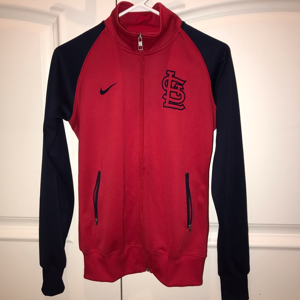 NIKE St. Louis Cardinals Zip-Up Jacket